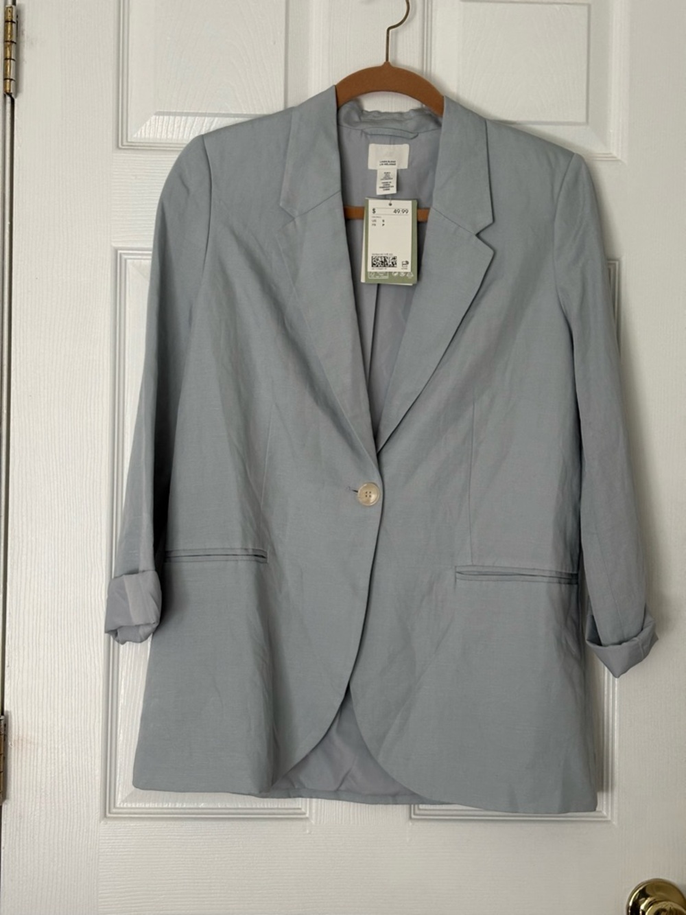 NWT H&M Linen jacket